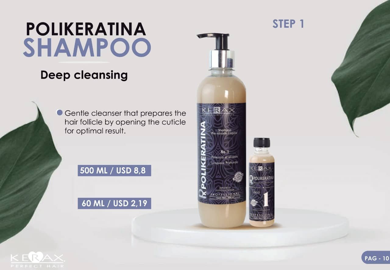 Polikeratina shampoo