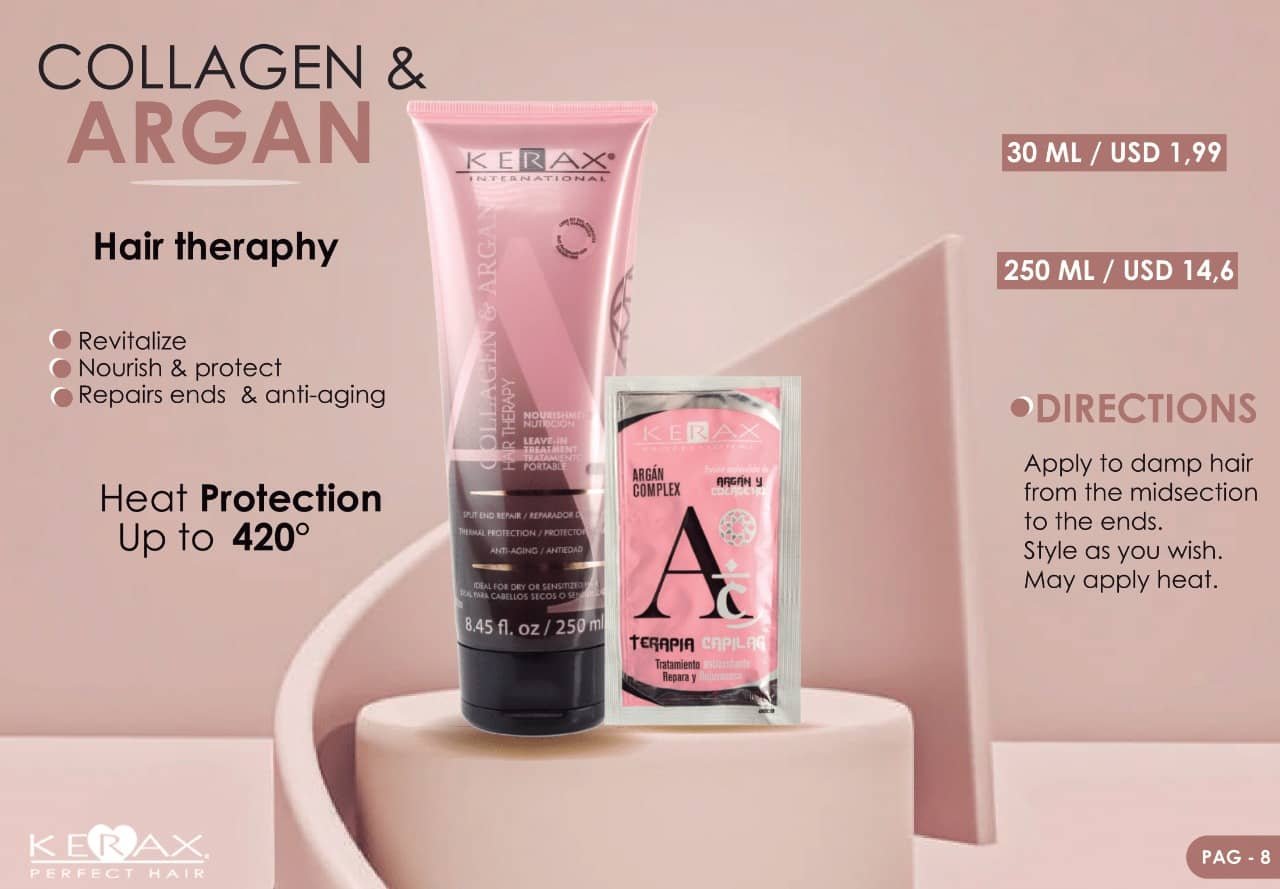 Collagen and argan desc